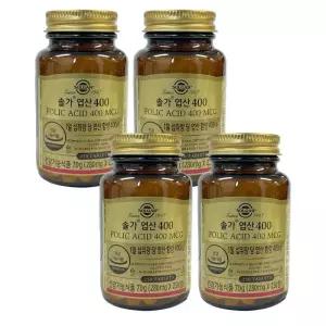 [솔가] 엽산 400 280mg x 250정 4개 -SDL-