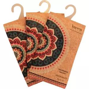 카르마 센트 프리미엄 샌달우드 향기 주머니향기 주머니 12개 세트 서랍 옷장 자동차용 상쾌한