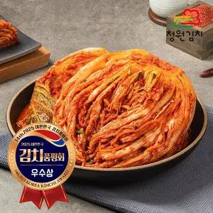 [청원김치] 국내산 배추 포기 김장 김치 10kg 시원하고 깊은맛 HACCP