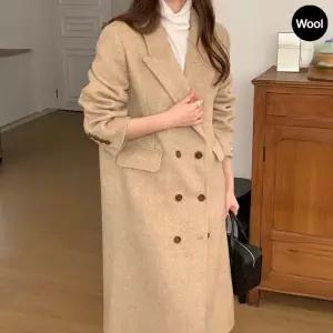 [모리스커밍홈] 헤링본 핸드메이드 울 코트_M2512CT019D