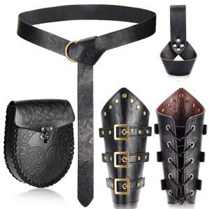 울트라펀 4종 르네상스 액세서리 중세 바이킹 벨트 파우치 암 가드 검 개구리