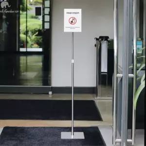 국산 스텐304 가로세로 투입식 A4 POP 포스터스탠드 표지판 안내판 입구간판