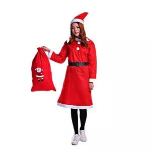 행복가득 원피스 산타복 3종세트(고급형) 추억 복장