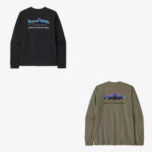 (백화점상품) 파타고니아 여성 롱슬리브 긴팔 긴팔티