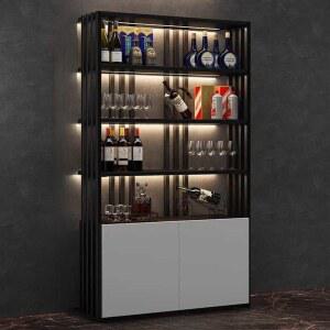 양주 위스키 술 장식장 선반 수납 진열 보관함 거실 와인 술장