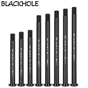 M12 x P1.5 도로 자전거 프레임 포크 스루 액슬 퀵 릴리스 샤프트 카본 MTB 꼬치 너트 액세서리 용