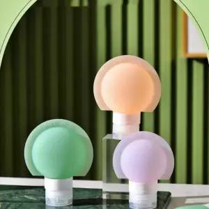 실리콘 공병 3종세트 90ml 여행용 수영장 샴푸 소분 튜브 용기 만두공병