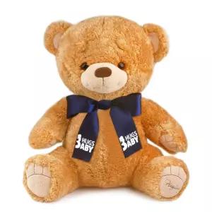 벤틀리베어인형 블루리본 대형 70cm 곰인형 블루 벤틀리 베어 인형 리본 출산