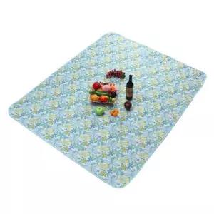 접이식 피크닉 꽃잎 돗자리 스카이 145x200cm