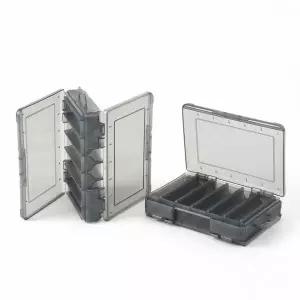 12구 양면 루어 태클 케이스 미노우 미끼 에기 보관함