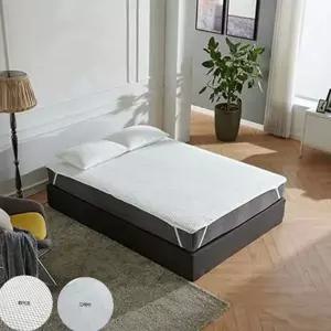 [골드스마일]냉감 여름 침대 패드 접촉 싱글 침대 패드 사계절 밴딩