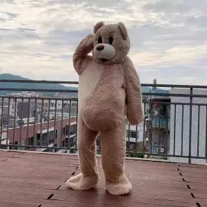 인형탈 복장 코스프레 의상 행사용 캐릭터 곰인형 공연 축제