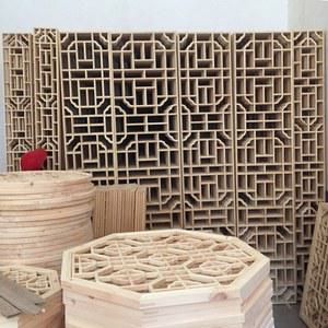 동양 창호 나무 격자 받침대 소품 협력 정통 문살 정통문양 한옥