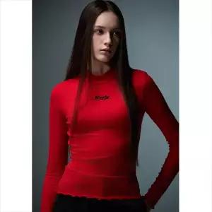 [에고이스트](타임스퀘어점패션관)한[CAPSULE LINE] 레터링 프린트 레이스 티셔츠 (ER4CL162)