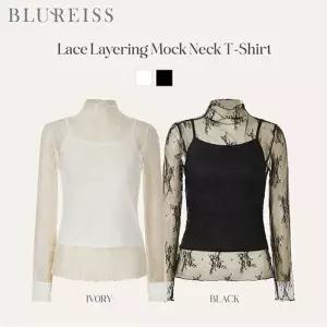 [블루레이스] 레이스 시스루 레이어링 블라우스_B6S1TS6511