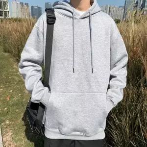 [골드스마일]기모 안감 후드티셔츠 남녀 트레이닝복 무지 긴팔 상의