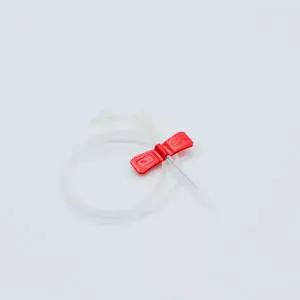 (주)한국메디칼 사푸라이 HMS 사푸라이 나비침 24G 나비바늘 100개입 나비주사 고양이수액 강아지수액