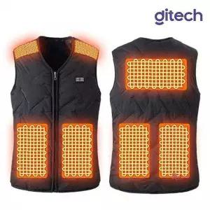 디테크 발열 조끼 패딩 캠핑 보온 열선 온열fgh017