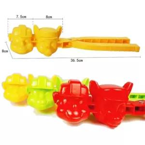 KC인증-좋은친구 눈뭉치 스노우 메이커제조기 집게 싸움 장난감 볼메이커 겨울용품 눈틀 모래놀이 만들기