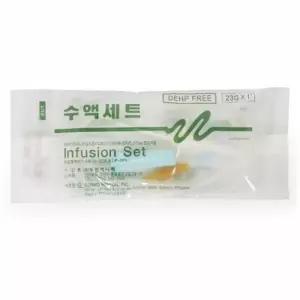 두원 수액세트 유침 23G X 50개 - 인퓨전세트 수액주사