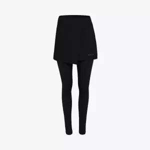 여자 블랙 약기모 우븐스커트 탈부착형 레깅스 여성용 기모레깅스 치마바지 PW3WZ23F522IC 1620740