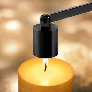 촛불끄는 캔들 스너퍼(앤티크) (블랙)/캔들케이스/유리용기/캔들유리용기/투명향초용기/캔들병/투명유리