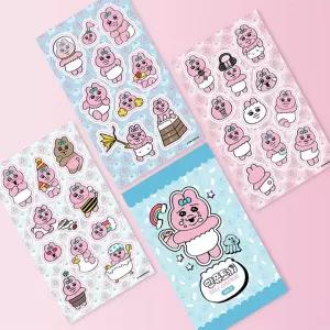 빤쮸토끼 미니 스티커북 vol.1/꾸미기/캐릭터꾸미기/꾸미기스티커/어린이스티커/스티커놀이/스티커/놀이