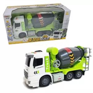중장비시리즈 레미콘/탈것/아기/자동차/여아/남아/작동/무소음/애기/완구/운전/장난감/어린이/아동/실내