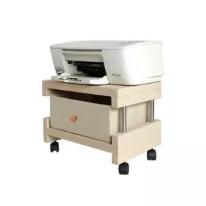 큐빅스1 프린터받침대C/데스커/스탠드/다용도/다이/테이블/컴퓨터/모니터/사무/가구/거치/용품/선반/정리