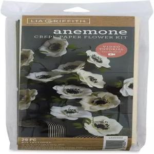 크리에이티비티 스트리트 크레페 종이 꽃 키트-애니모네스