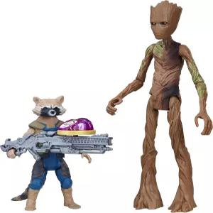 마블 어벤져스 인피니티 워 로켓 너구리와 스톤의 그루트