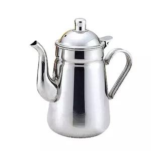 키친플라워 스텐 주전자 커피 드립 물주전자 1.6L/서버/라면/미니/휴대/스테인레스/무선/물/가정/용