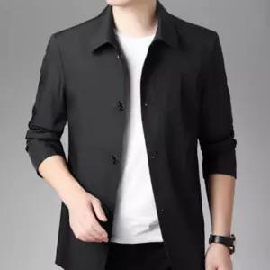 트랜치 자켓 남성 봄 가을 정장 오피스룩 결혼식 남자바람막이 점퍼 야상