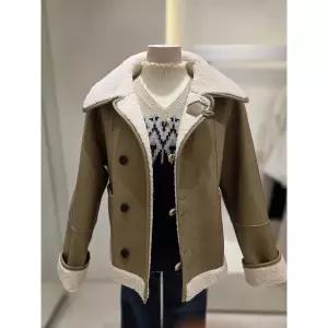 [SOUP](김해점) 리버시블 크랍 무스탕 (SBBMU82)