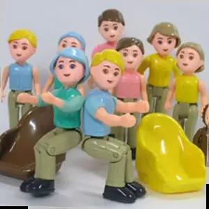 사람모형인형 인형 가족 피규어 어린이 장난감 완구 역할 놀이