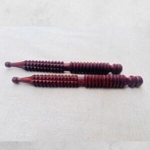 루보티카 나무 지압 펜 손가락 저림과 뻣뻣함 에 도움 2개 세트