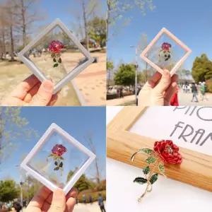 (별별창고)장미 브로치 패션 브로치 카네이션 용돈박스 어버이날용돈