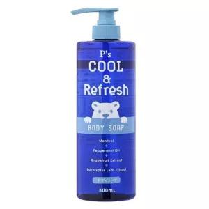 땀 남자냄새제거 마유 제거 쿨 바디클렌저 냄새 남성 목욕비누 등샤워