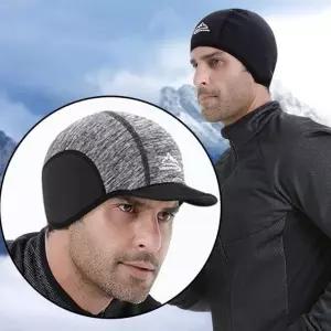 쪽모자 자전거 방한모 스포츠비니 스컬캡 겨울