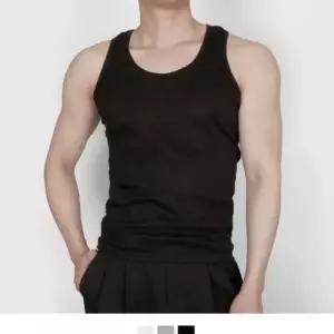 [라일리의류] Rly 여름나시 남자나시티 스판 남자민소매 나시티 3