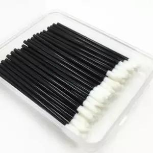 롱헤드 마이크로브러쉬 속눈썹면봉 100개 1세트 속눈썹면봉 반영구재료