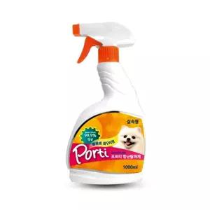 애완동물 항균 소취 탈취제 1000ml 파우더향 냄새제거 강아지탈취제