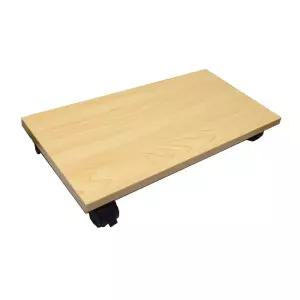 이동식 컴퓨터 PC캐리어 본체받침대 (T-BS4020WO)우드 본체받침대 PC받침대