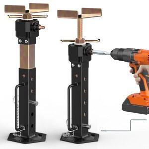 스태빌라이저 잭(전기 알루미늄 2개 최대 지지, 슬라이드 박스 PCS 스탠드, 아웃 5,000파운드 잭 드릴 13