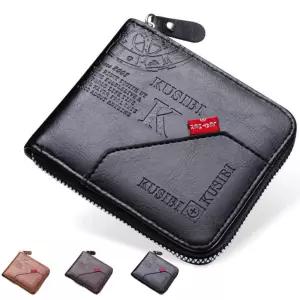 남성 빈티지 레터링 패셔너블 휴대용 아이템 멋짐뿜뿜 반지갑 남성지갑