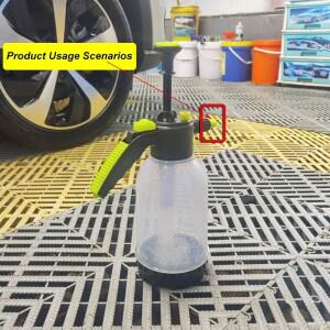 거품 깍지 수동 펌프 분무기 가압 물 세차 스노우 폼 랜스 10 개