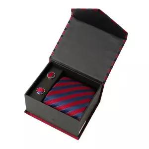 네이비사선 넥타이 커프스링크세트 WFIFL5R