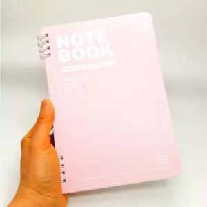 중간 스프링 없는 노트 수첩 학교 학원 수업 다이어리 유선 공책 메모장