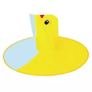 초경량 오리 캐릭터 우비모자 모자 우산 아동 어린이 우비 우의 우산 양산