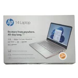 HP 스트리밍 14 LAPTOP 랩탑 노트북 32GB RAM 64GB eMMC Intel 셀러론 N4120 장미 골드 오피스 365 가성비